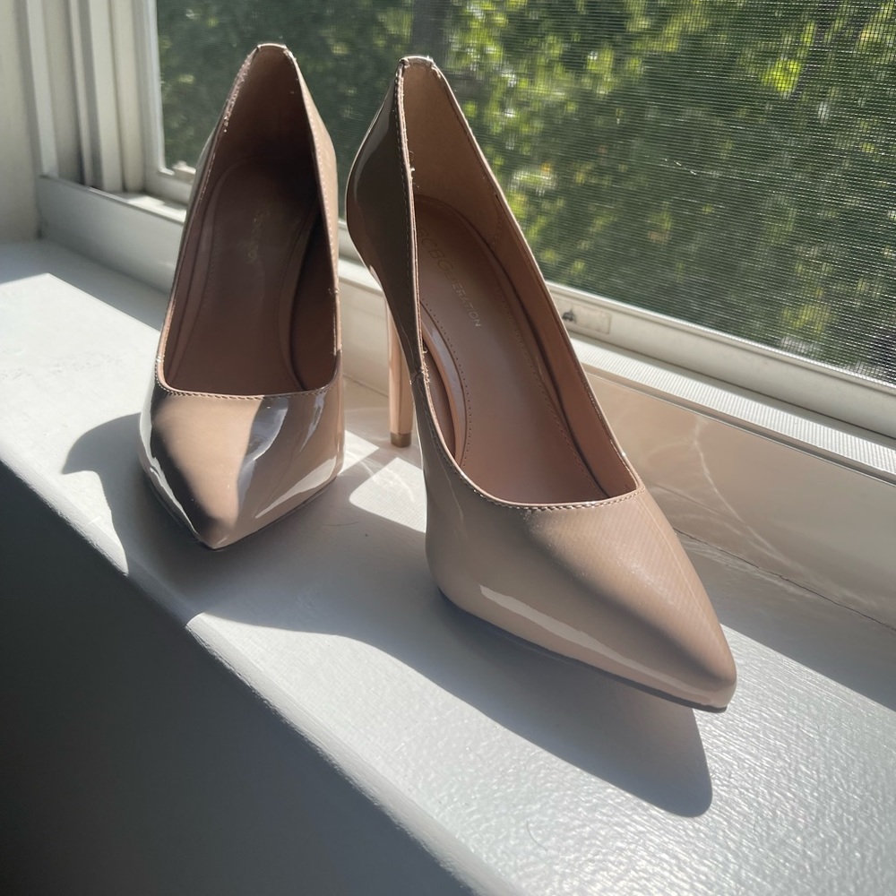 Never used nude heels